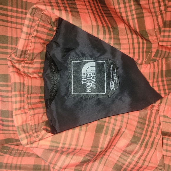 The North Face Plaid Double-Breasted Waterproof Hyvent Jacket XS - Picture 8 of 8